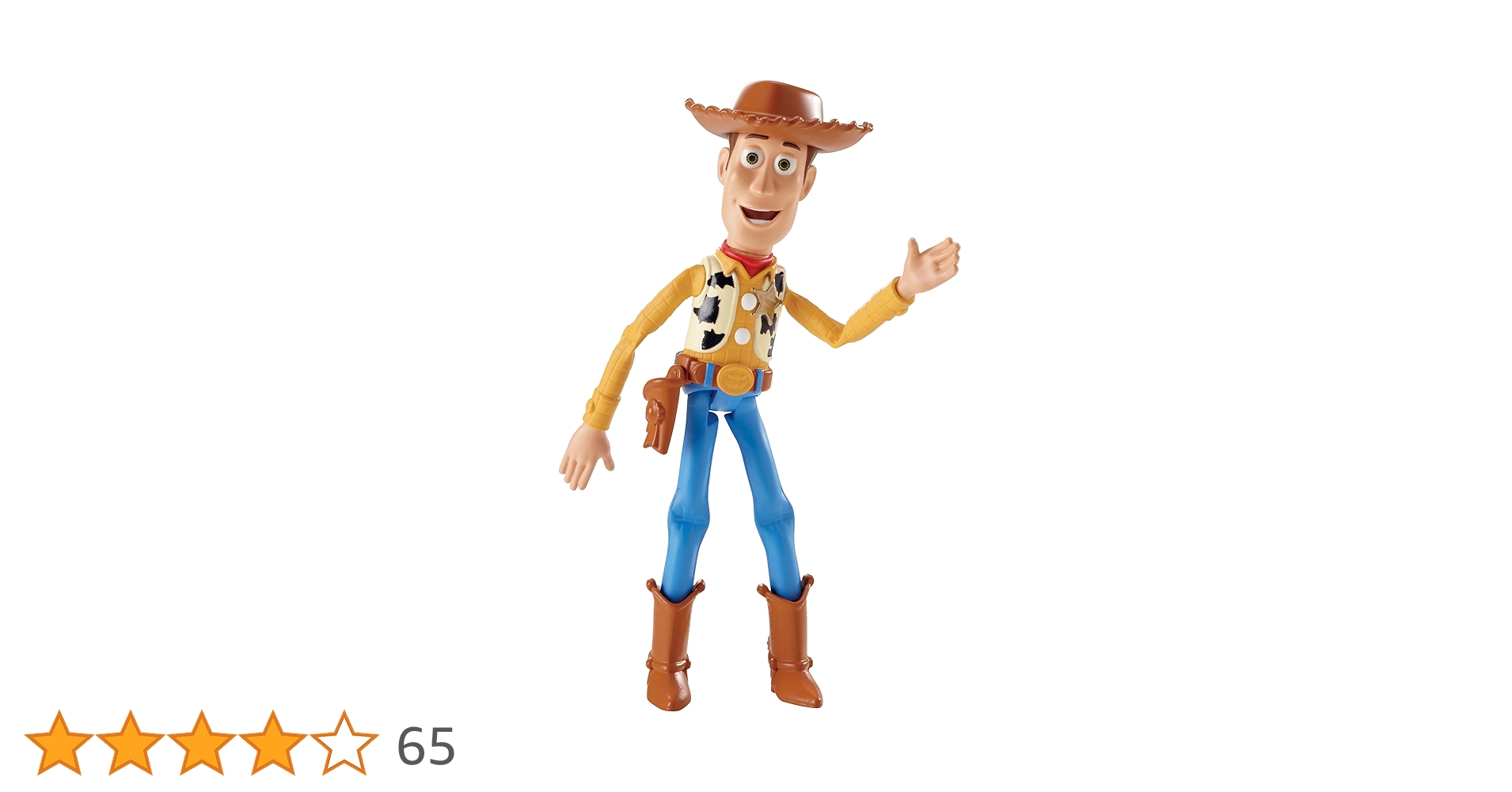 トイ・ストーリー4 ウッディ　リペイント　プラモデル　ディズニー Woody appears as a plastic model! Amazing division and color